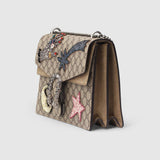 Dionysus embroidered shoulder bag