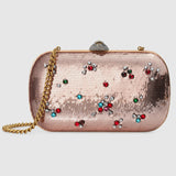 Broadway sequin embroidered clutch