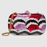 Broadway sequin embroidered clutch